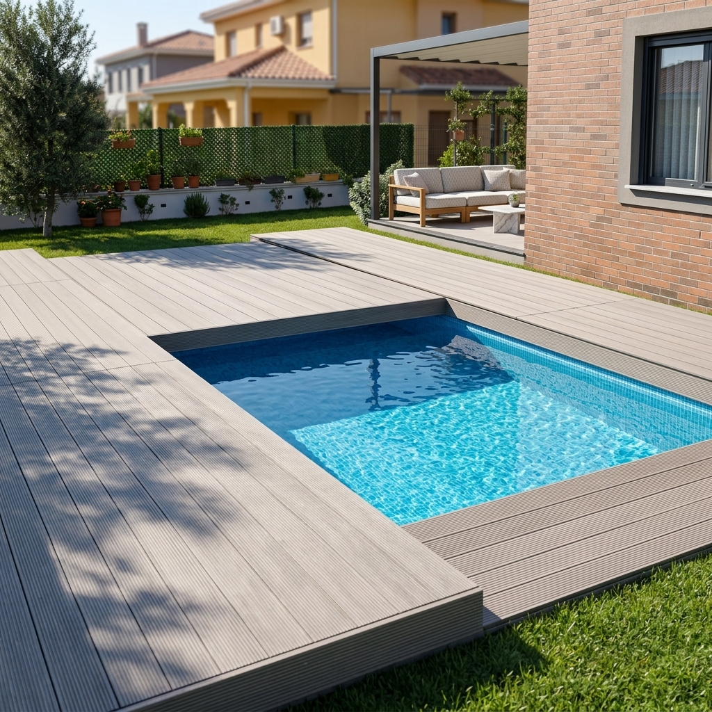 Sürgülü deck havuz kapatma sistemi